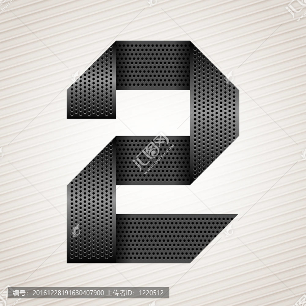 數(shù)字金屬帶-,2,-二