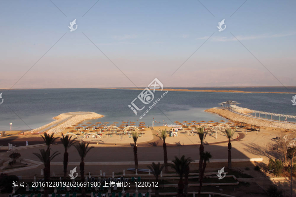 死海酒店海灘