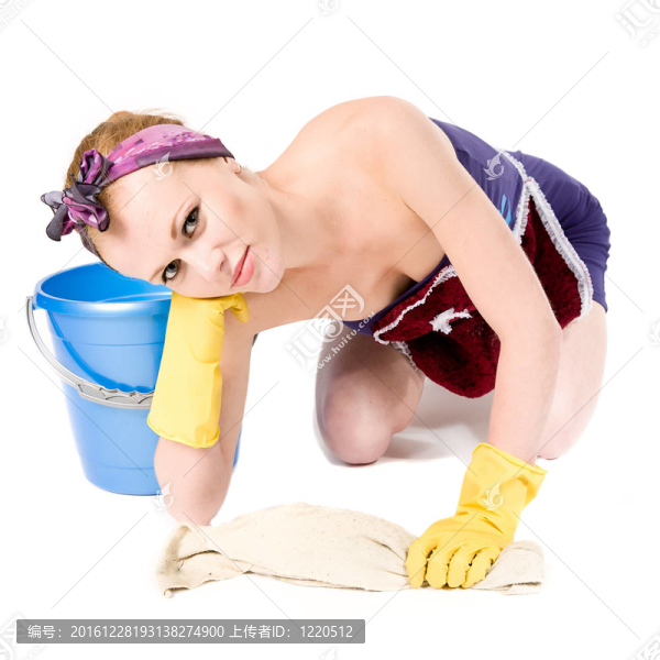 年輕的女人