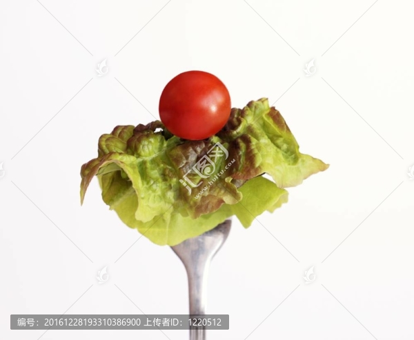 生菜和西紅柿