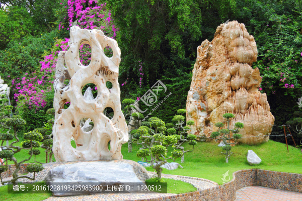 萬(wàn)年石園。芭堤雅。泰國(guó)
