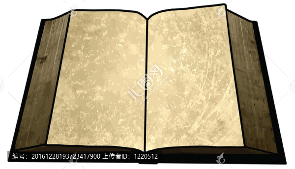 金色空書空白圖片