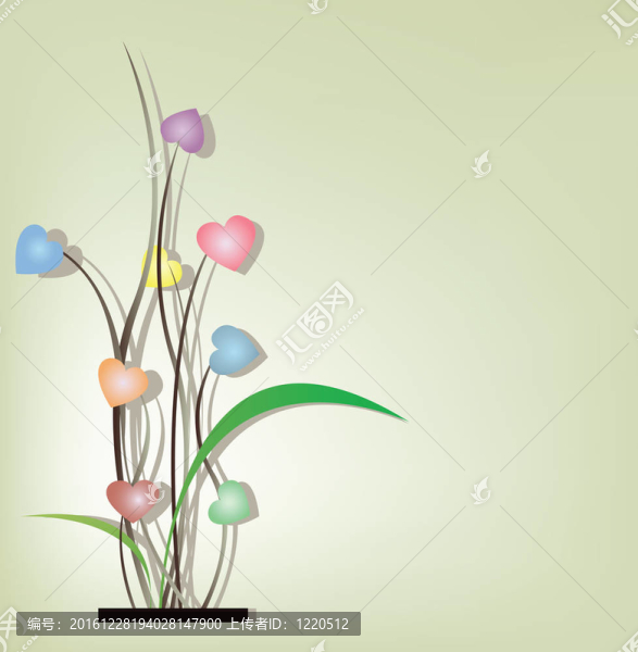 愛美麗的花