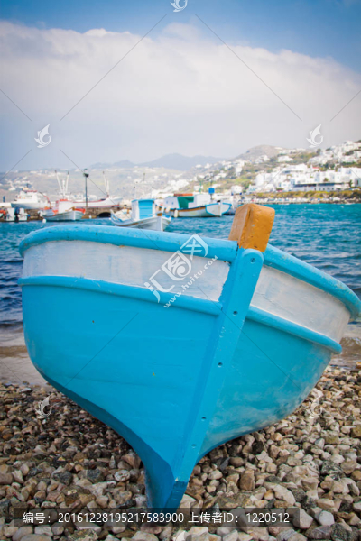 海灘上的小船