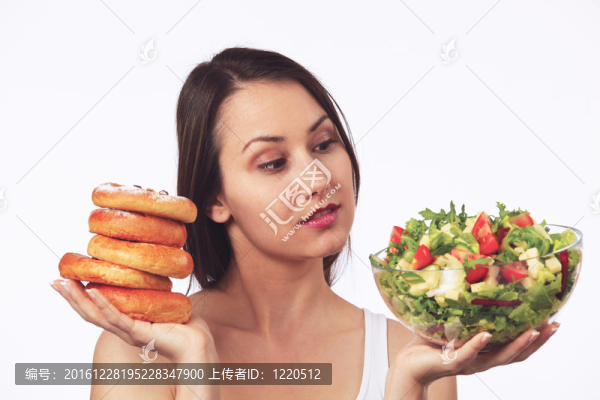 困境：甜蛋糕還是健康沙拉？