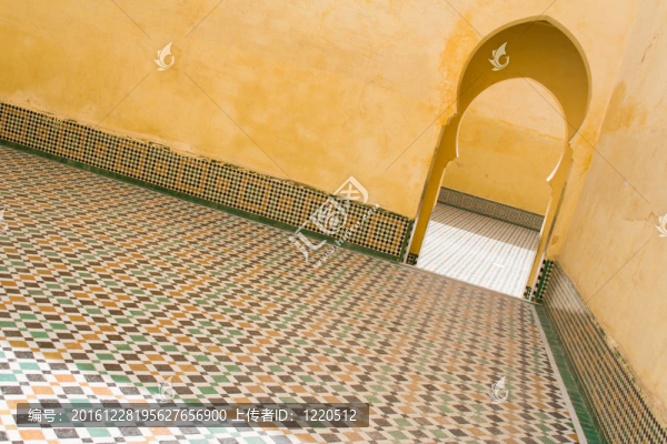 對Moulay,Ismail在梅克內(nèi)斯的陵墓庭院