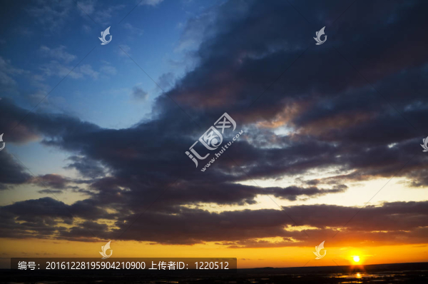 夜空背景。