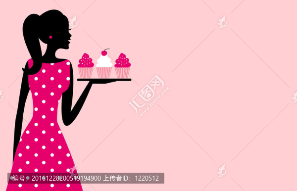 蛋糕的女孩