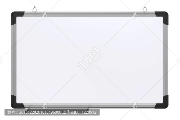 辦公用磁板。3D渲染