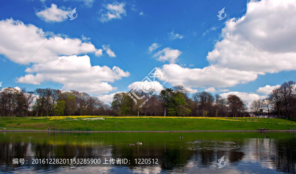 2春季風(fēng)景公園