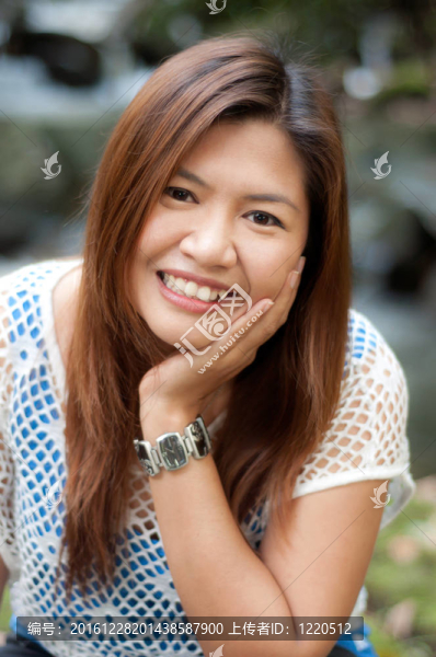 微笑泰國美女