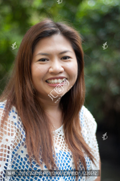 微笑泰國美女