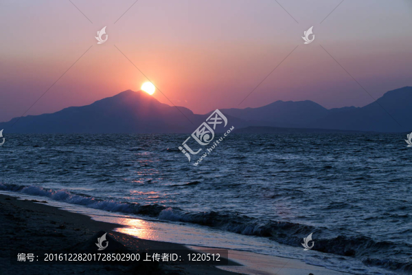 愛(ài)琴海日落