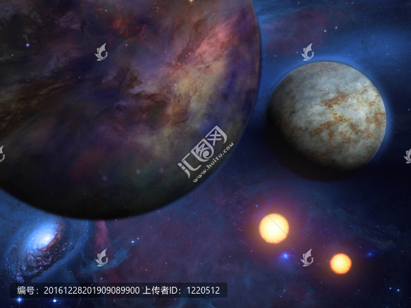 行星和太陽