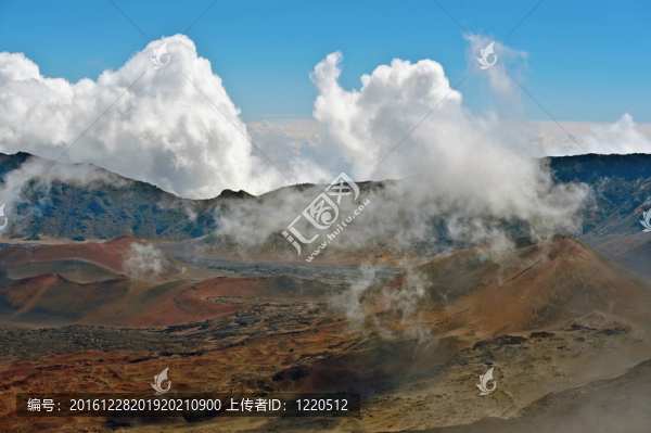 哈里阿卡拉火山和火山島夏威夷