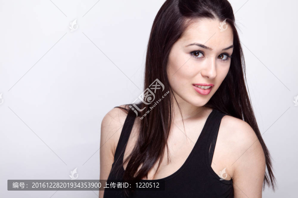 一個性感漂亮的年輕女人