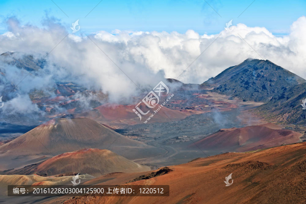 哈里阿卡拉火山和火山島夏威夷