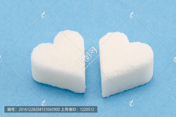兩顆白砂糖的心