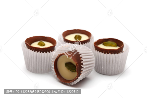 白巧克力混合堆