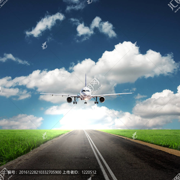 白色客機(jī)圖像
