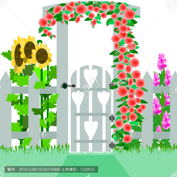 花園的門