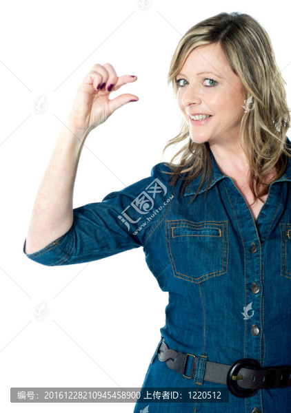 美麗的女人比小畫像