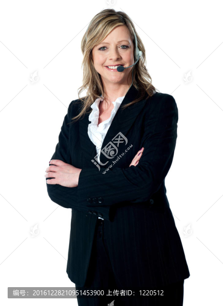 快樂(lè)女性客戶服務(wù)專員