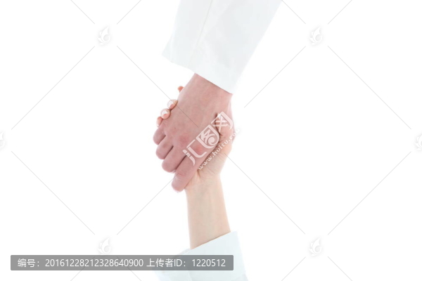 醫(yī)護(hù)人員握手