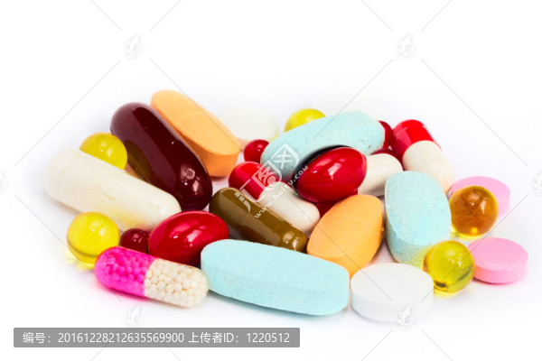 藥片補充維生素