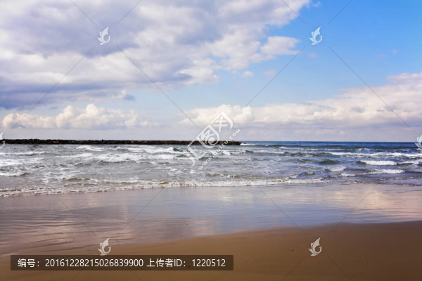 海岸沙灘