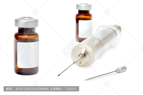 舊玻璃注射器