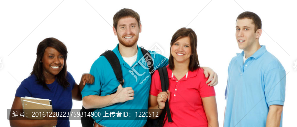 多元文化的大學生