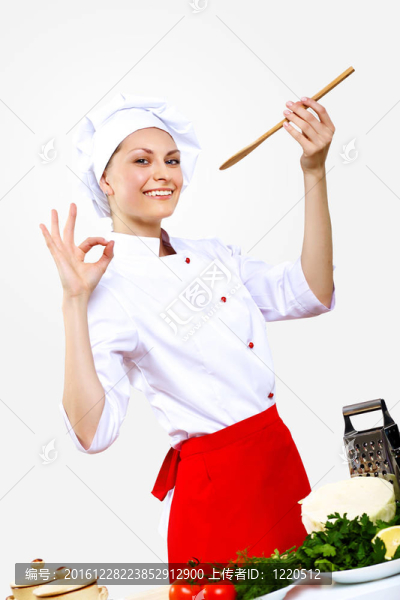 一個(gè)年輕廚師的肖像