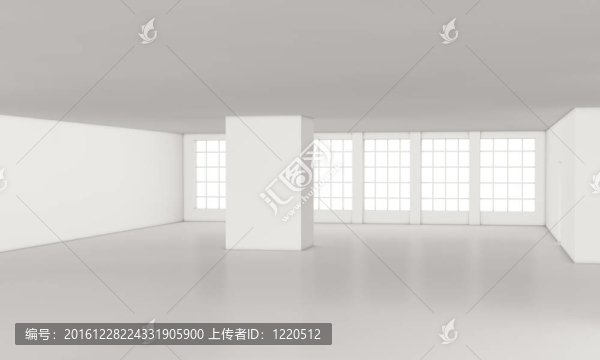 空蕩蕩的房間