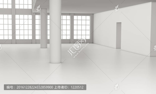 空蕩蕩的房間