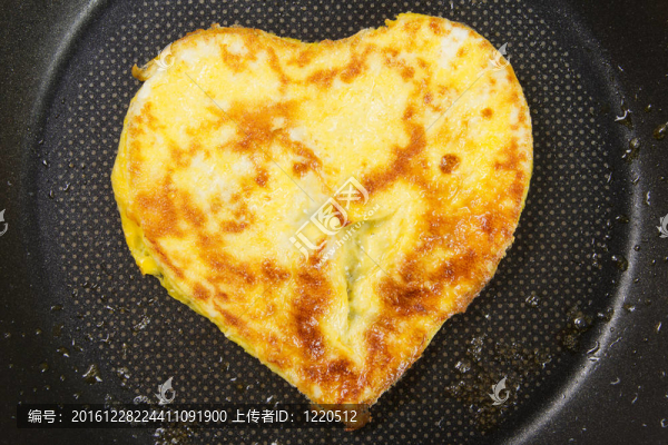 心形炒蛋