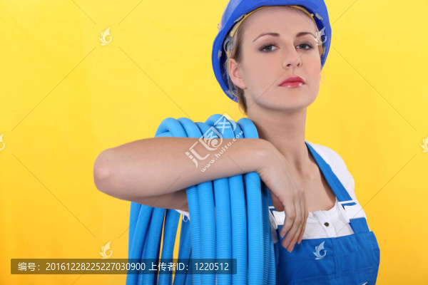 女水管工。
