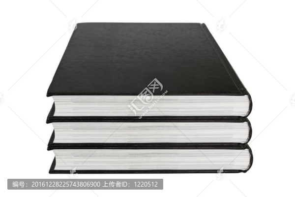 黑色的書