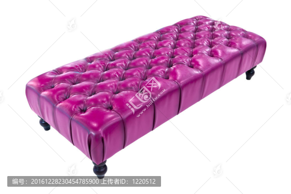 紫色豪華沙發(fā)與剪輯路徑隔離