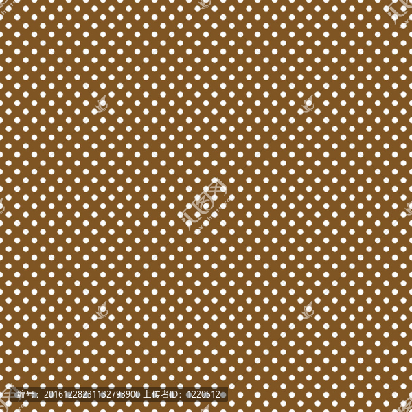 無縫Brown,Polkadots