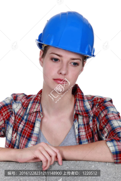 女愁容