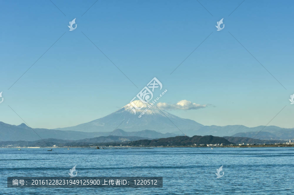 從江之島的風景。