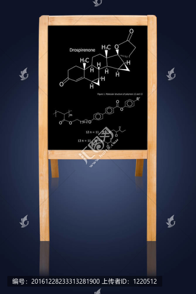 黑板上的科學(xué)。