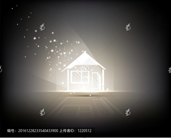 燈光照明的家的標(biāo)志