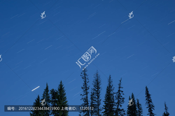夜空與星星