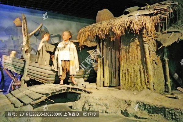 市井,貧民窟,老上海,蠟像