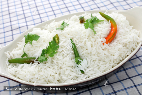 香米用香菜和辣椒
