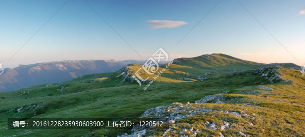山區(qū)夏季景觀