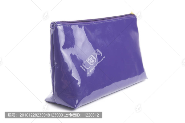化妝品紫色袋