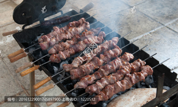 豬肉串烤